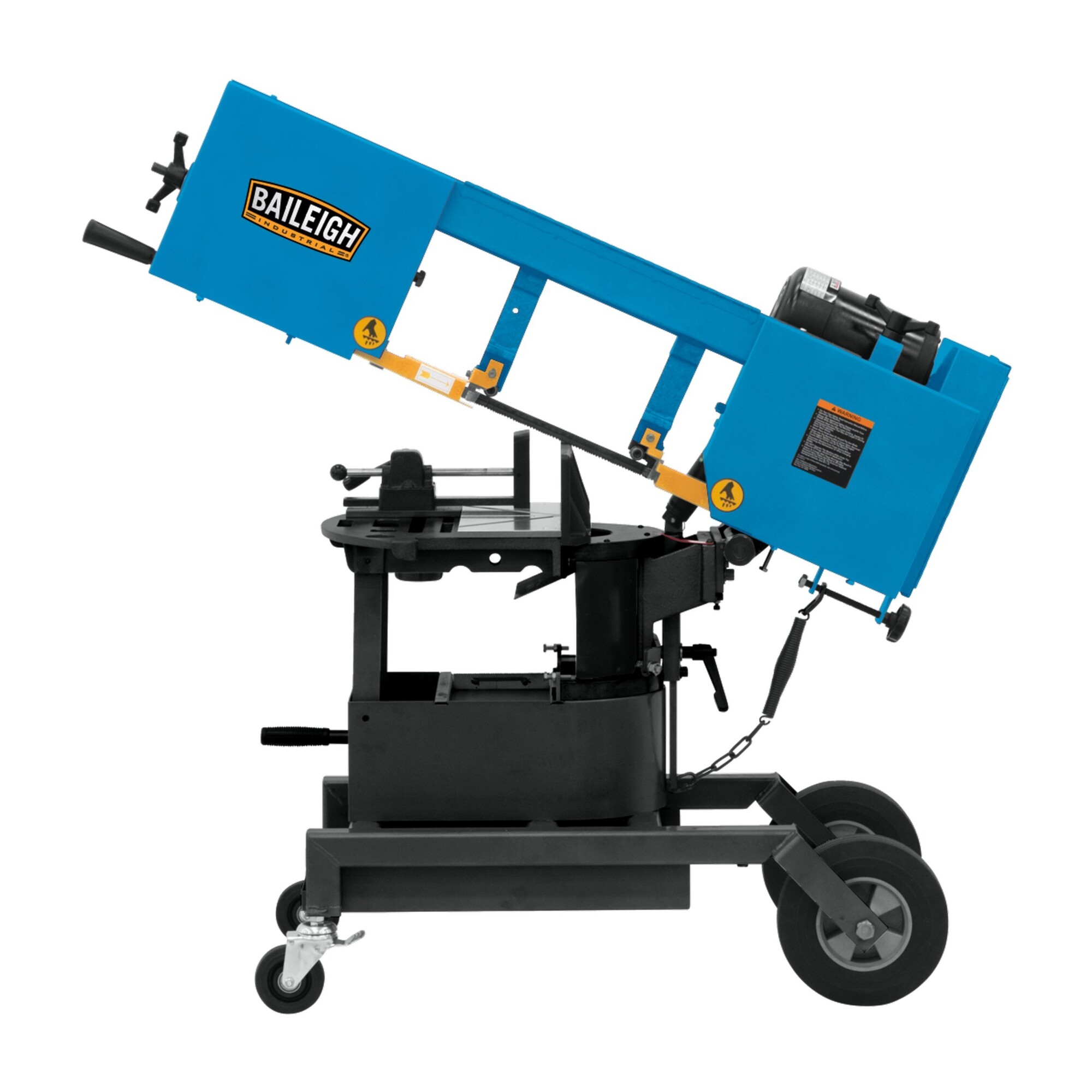 Baileigh, Mitering Bandsaw, Horsepower 1 HP, Volts 120 Power Type Hardwired, Model# BS-10VS